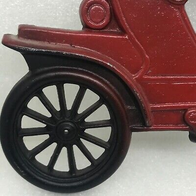 Vintage Cast Aluminum Classic Car Wall Decor #211 Red Black Midwest  Products