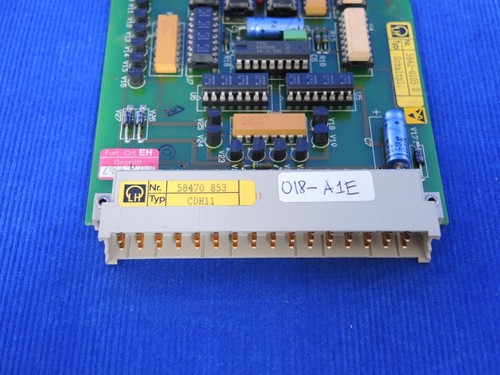 Scheda di controllo Leybold Heraeus CDH 11, parte 58470 853 - Foto 3 di 7