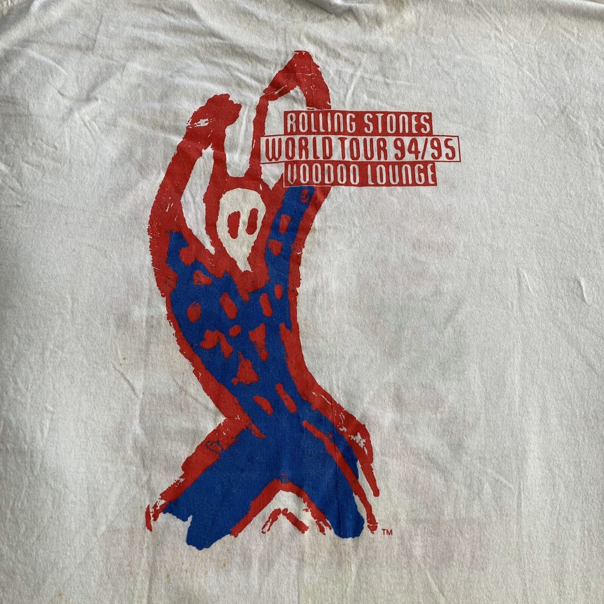 Rolling Stones Voodoo Lounge World Tour 94/95 White T-Shirt