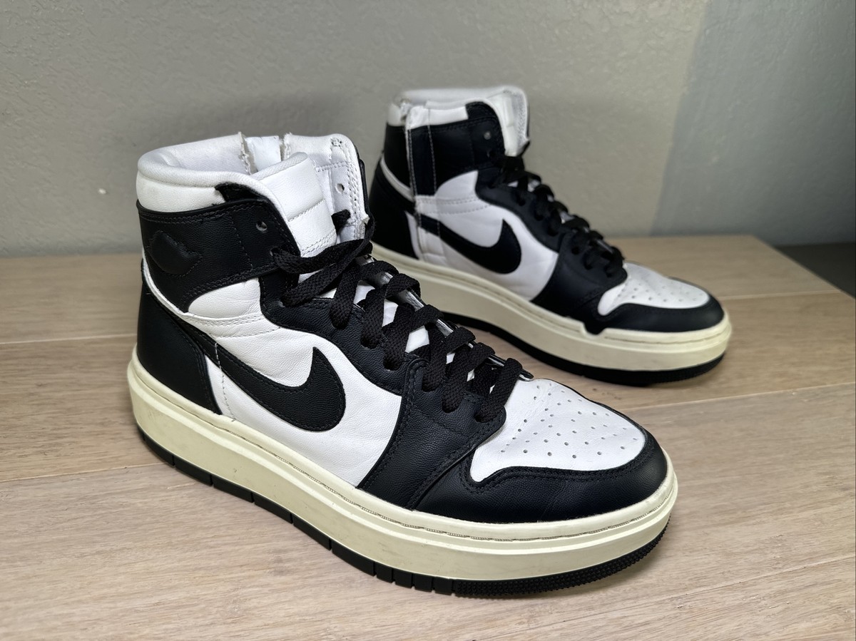 ★ナイキ★WMNS AIR JORDAN 1 ELEVATE HIGH BLACK WHITE 大人気 Nike Women's Air Jordan 1 Elevate High Panda DN3253-100