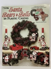 SANTA, BEARS  BELLS  Janelle Giese Plastic Canvas Pattern Book