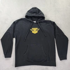 511 Tactical Hoodie Sweatshirt Mens XL Black Pullover Spell Out Wings Logo