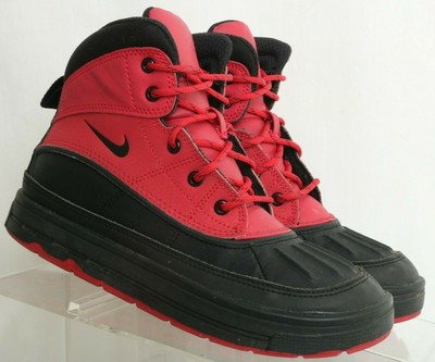 red acg boots