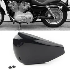 Left Battery Side Cover For Harley Sportster 883 1200 XL883 2004-2013