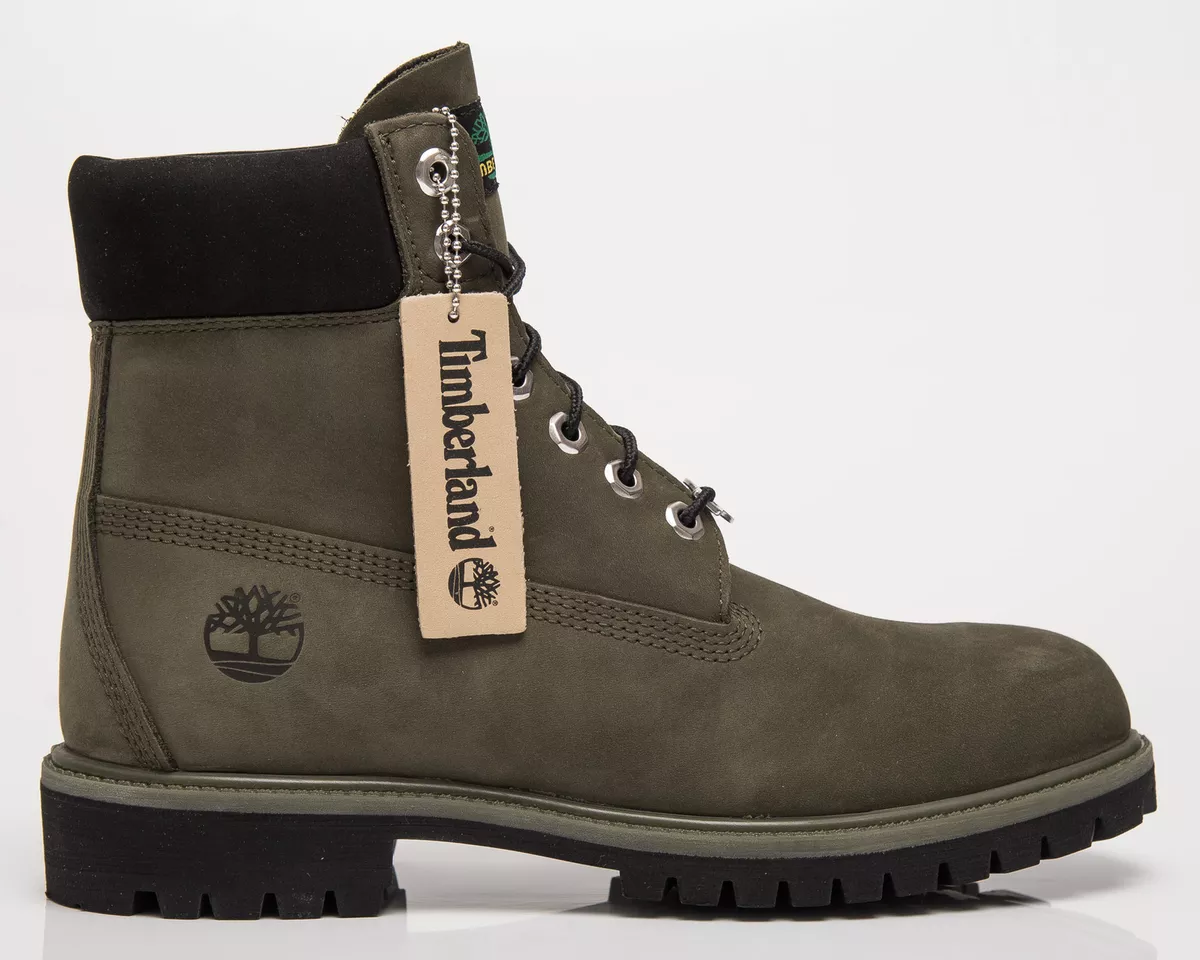 Mens green timberland boots sale