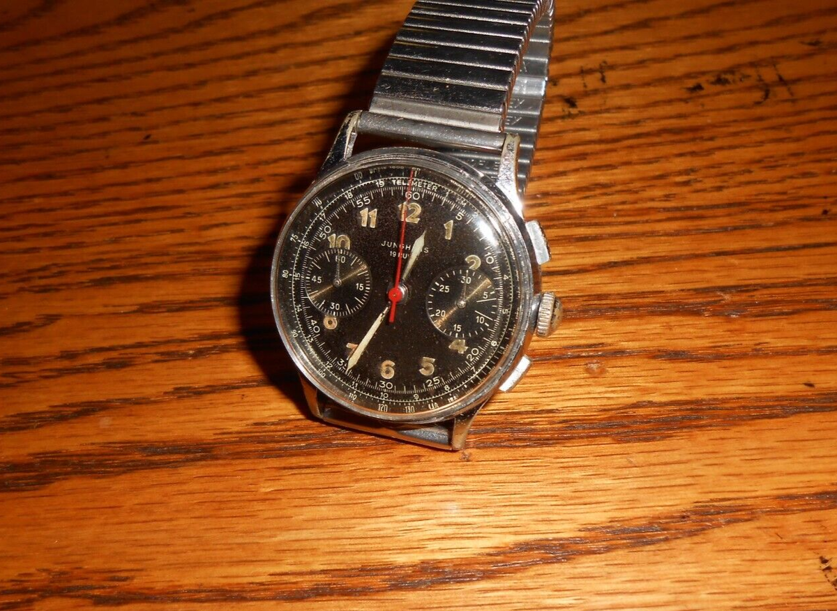 Nice Junghans J88 Chronograph Watch, Pilots Watch, Serviced, | eBay