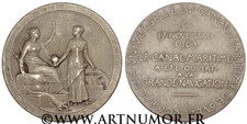 MÉDAILLE - COMPAGNIE UNIVERSELLE DU CANAL MARITIME DE SUEZ
