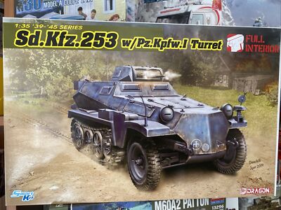 Dragon 6952 - 1:35 Sd.Kfz.253w/PanzerI Turret SmartKit - New