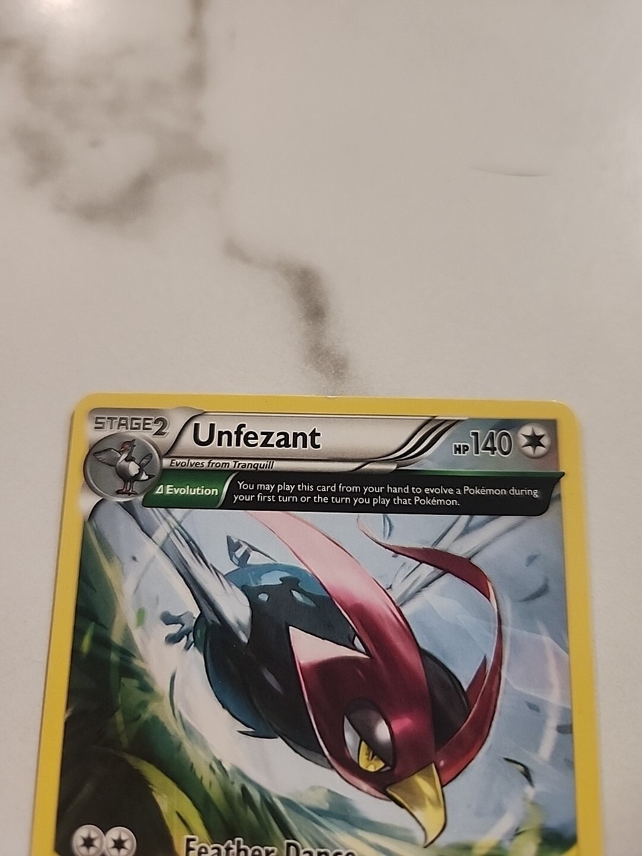unfezant stage 2 pokemon card value Unfezant (Delta) 81/108 Rare XY