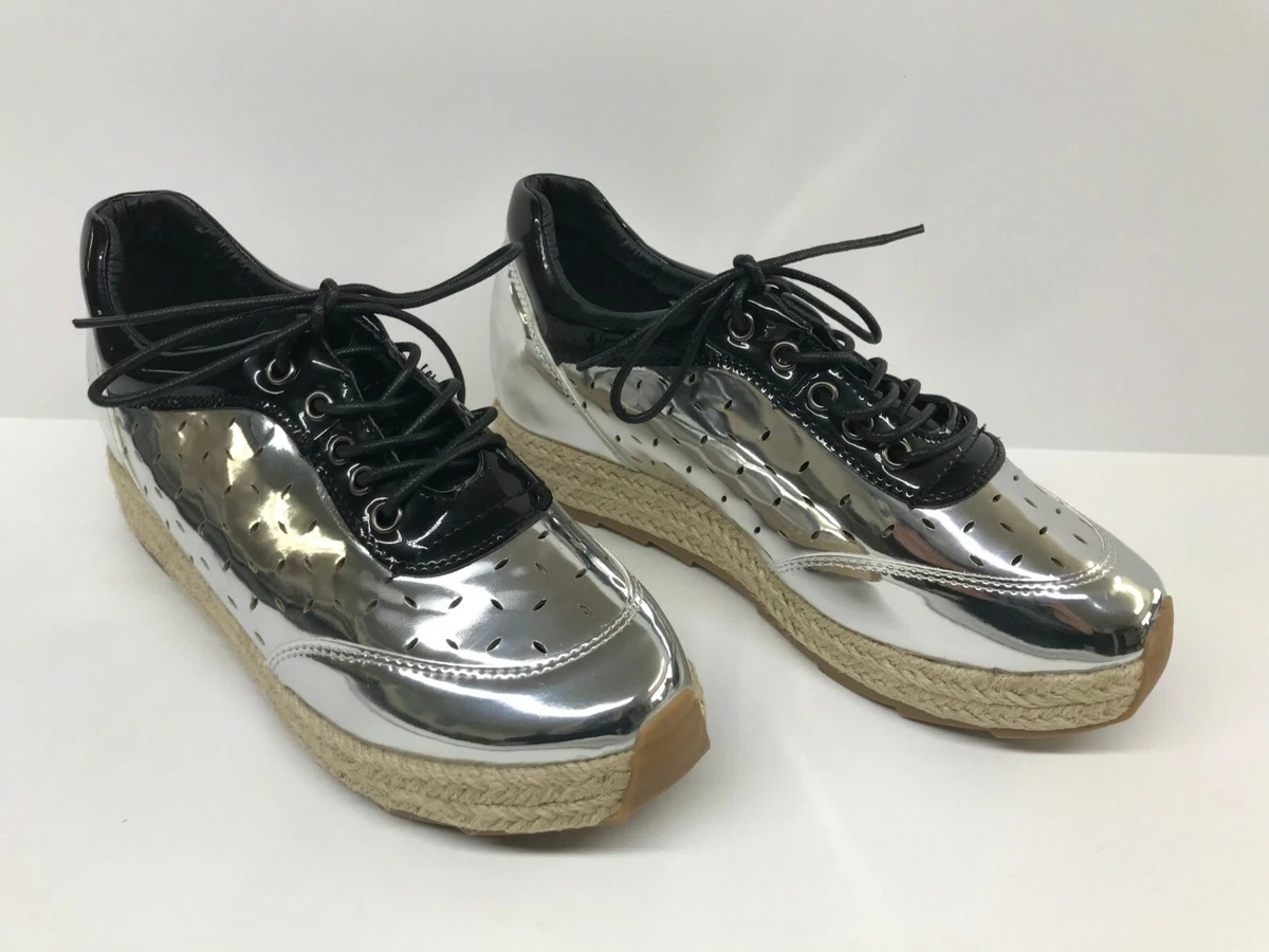 Sneaker Women Shoe Via Pinky Stella Platform Sneaker Silver And