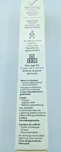 Logitech Crayon Digital Pencil for Apple iPad - 914000034. A55 - 第 8/10 張圖片