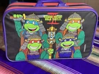 Vintage 1993 Teenage Mutant Ninja Turtles III Movie Suitcase Luggage Bag 90s 80s