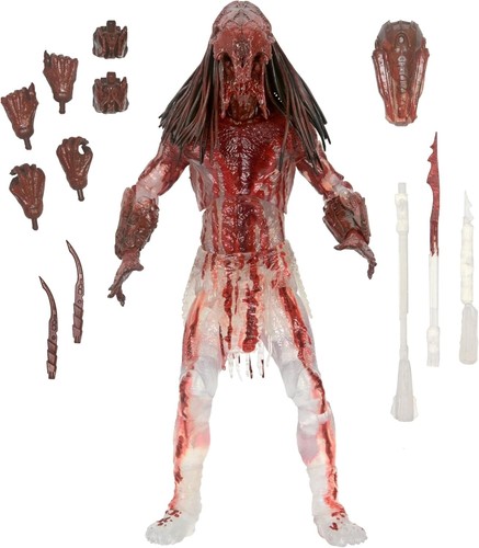 Figurine NECA PREY Bear Blood Predator collection FILM jouet officiel Horreur - Imagen 3 de 8