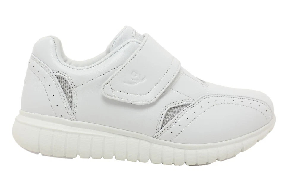 Chung Shi Dux Comfort Schuhe Modell Monaco Leder Klettverschluss Weiß Größe 36 - Bild 2 von 4