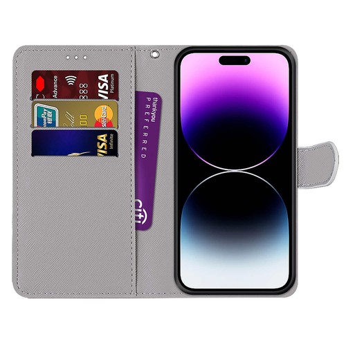 For Various Phone Luxury Butterfly Magnetic Card Wallet Case Flip Stand Cover - Picture 10 of 11