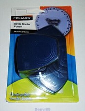 FISKARS Circle Border Punch "Dancing Daisy" NEW