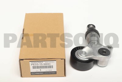 PE0315980C Genuine Mazda TENSIONER,BELT V PE03-15-980C | eBay