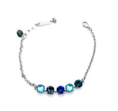 Bracelet By Mariana Sun-Kissed Ocean and Sapphire Swarovski Crystals