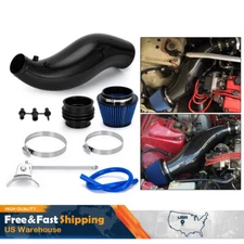 Real Carbon Fiber Cold Air Intake Pipe Kit For Civic 92-00 EG EK Integra 94-01