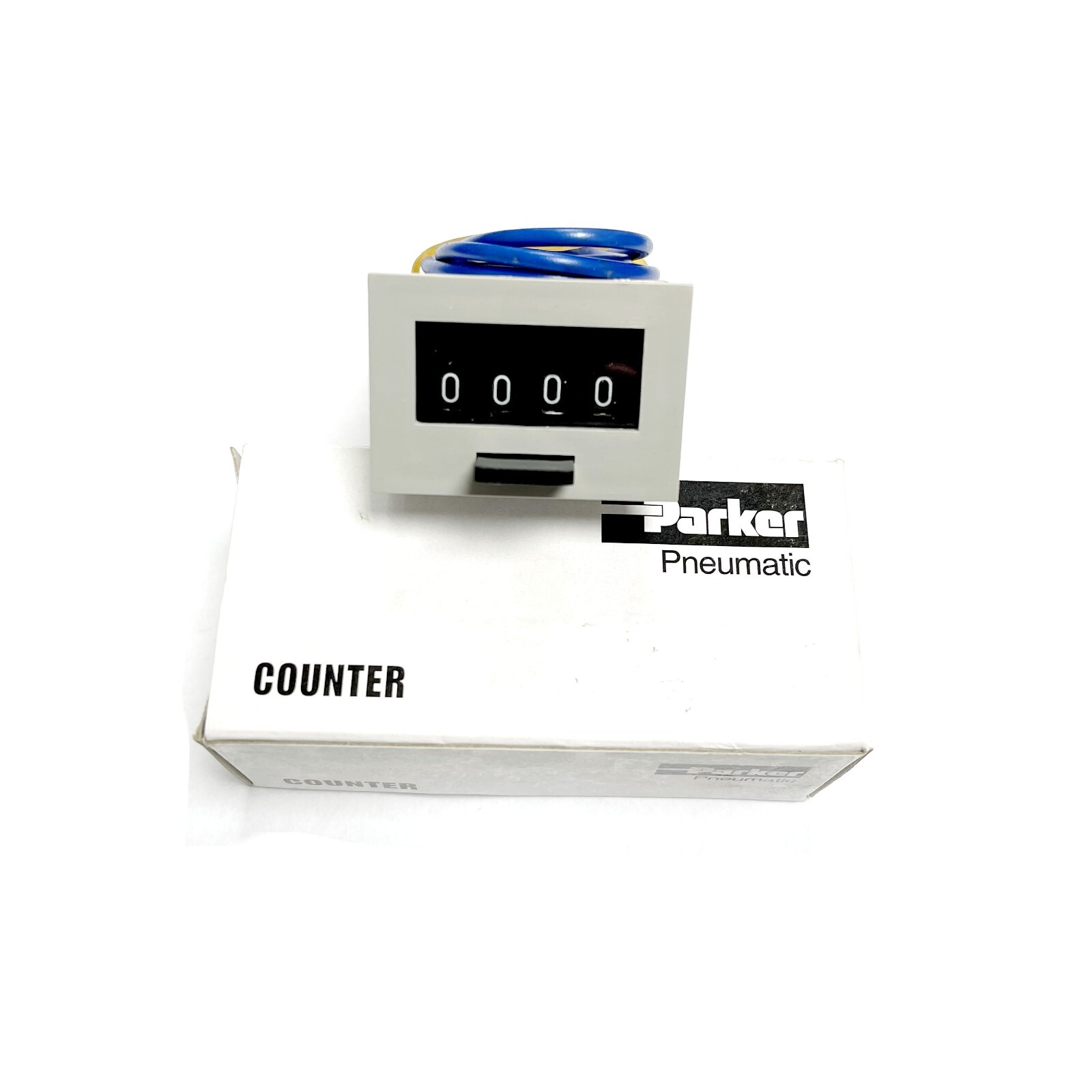 Parker JMCF-4X Mechanical Equipment 4-Digit Electromagnetic Counter AC220V New