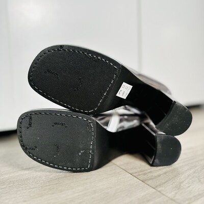 RRP$980 Junya Watanabe Comme des Garçons mid-heel silver