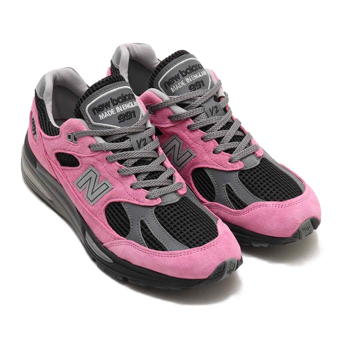 New Balance 991V2 Black Pink Japan Exclusive U991KP2 Men's New Balance 991V2 Black Pink Japan Exclusive U991KP2 Men's