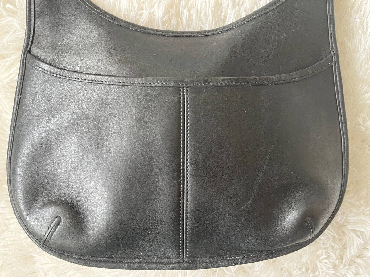 Vintage Coach 9033 Ergo Hobo Shoulder Black Leather Bag Vintage Coach 9033 Ergo Hobo Shoulder Black Leather Bag