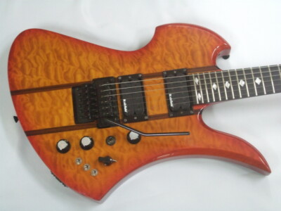 B.C.Rich中古Mockingbird-650 B.C. Rich Mockingbird 650 1996 Translucent Red | Reverb