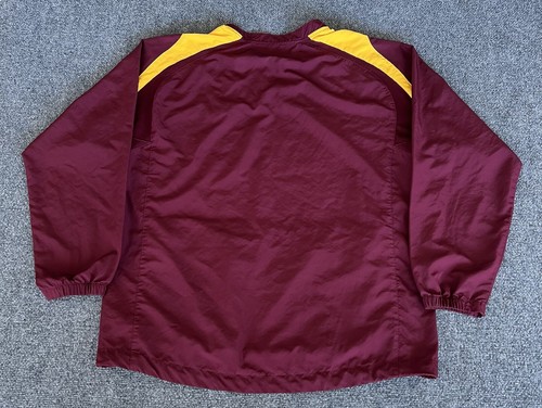 Minnesota Gophers Nike Coaches Jacket Warmup 1/4 Snap Pullover Embroidered XL - Picture 2 of 15