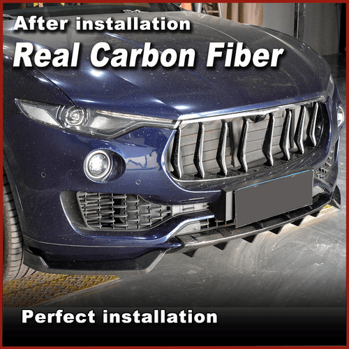 Alerón delantero de carbono para Maserati Levante M161 16-17 - Imagen 4 de 11