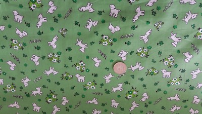 TOY CHEST 3 BY PENNY ROSE FABRICS - FAT QUARTER - Lambs on Green 1930's themed | eBay Australia TOY CHEST 3 BY PENNY ROSE FABRICS - FAT QUARTER - Lambs on Green 1930's themed | eBay Australia