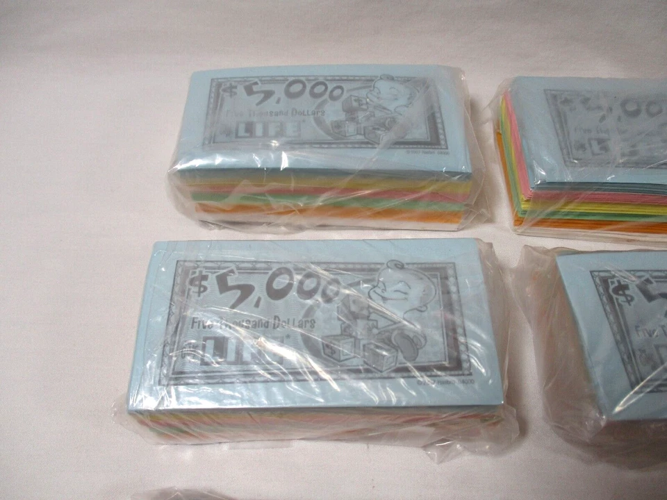 Game of Life Big Lot MONEY Stacks Bills Replacement Parts / Piece 2lbs 4oz. Huge - Image 2 of 4