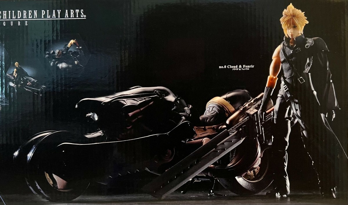 中古 PLAYARTS クラウド＆フェンリル +EXTRA PARTS セット In
