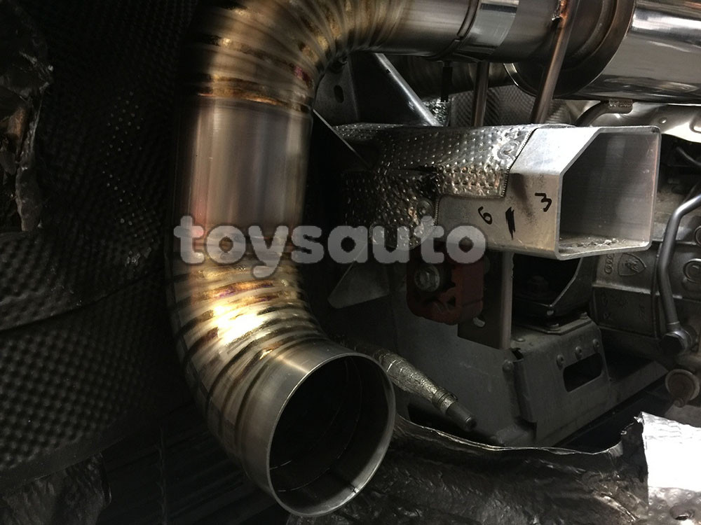 Rev9 18lbs Full Titanium Catback Exhaust + X Pipe for Audi R8 4.2L V8 08-15