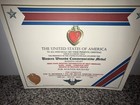 UNSEEN WOUNDS - BLEEDING HEART MEDAL COMMEMORATIVE CERTIFICATE~W/PRINTING TYPE-1 — photo 10