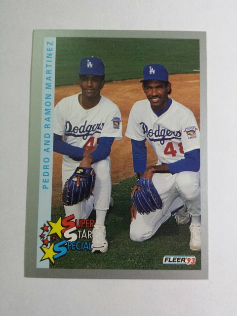 PEDRO MARTINEZ RAMON MARTINEZ 1993 FLEER BASEBALL CARD 354 C8652 EBay