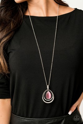 Paparazzi Jewelry Necklace ~The Glow Show Gorgeous! White~ NWT RARE