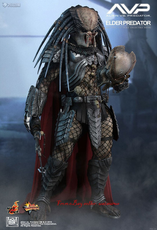 廃盤　HOTTOYS　AVP　ELDERPREDATOR　フィギュア　プレデター Perfect Hot Toy 1/6 Mms325 Avp Elder Predator In Stock New