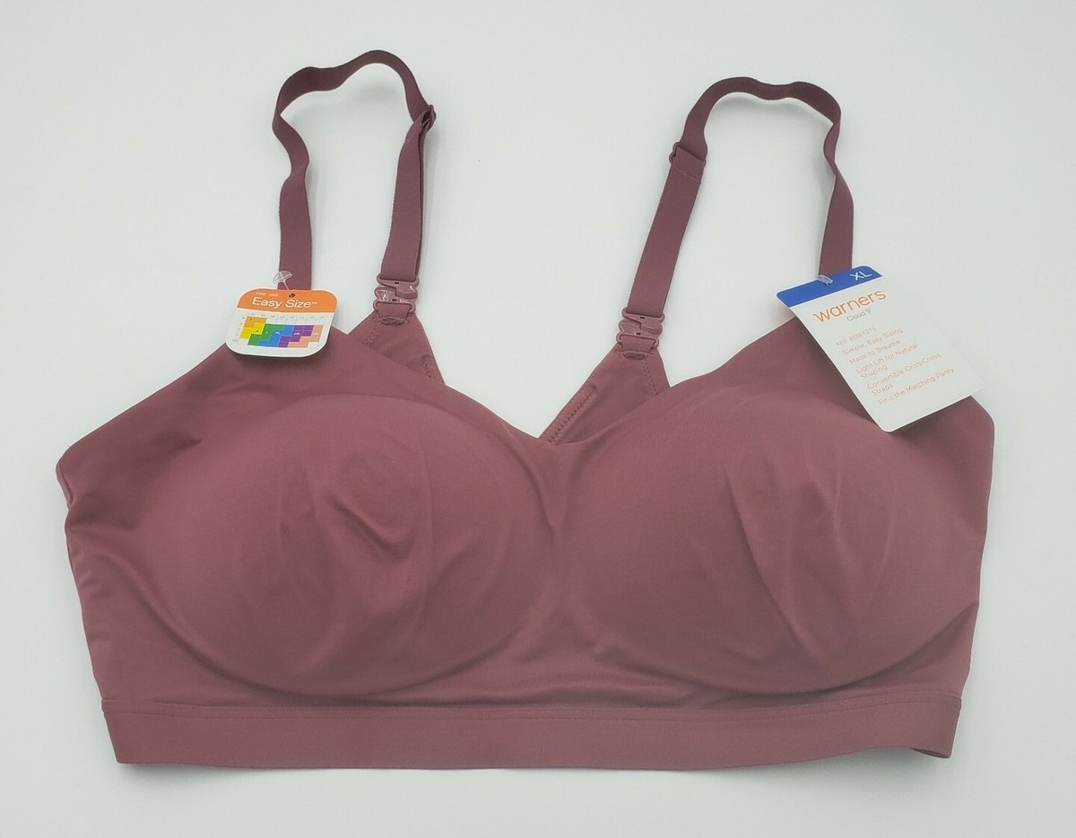 クラウドナイン Warner's Cloud 9 Wireless Lift Bra XLarge Convertible Super Soft
