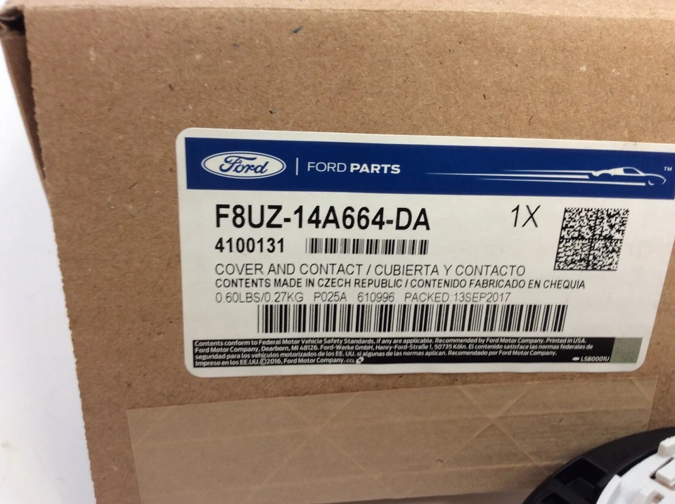 Ford E-150 E-250 E-350 E-450 1997-2003 bolsa de aire reloj contacto de resorte nuevo OEM Foto 4 de 4