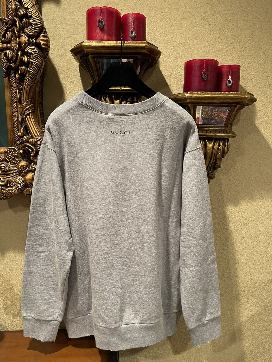 100% Authentic GUCCI Disney X Donald Duck Flash Sweatshirt Size: M