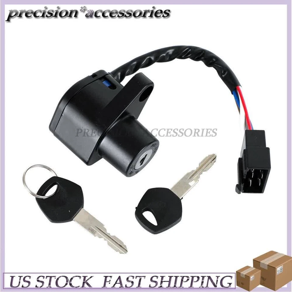 Fits Kawasaki Vulcan 800 VN800 Classic Drifter 1995-2006 Ignition Key Switch Foto 2 de 4