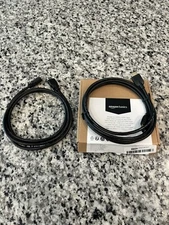 2x HDMI High Speed Cable Cord AmazonBasics & Vericom 6 Ft