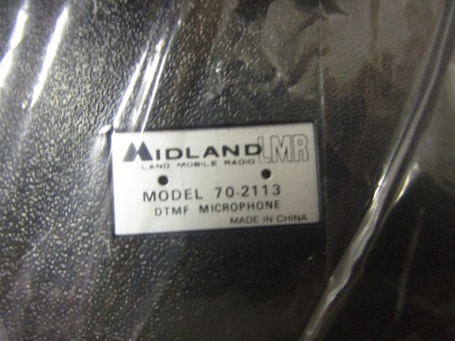 Vintage Midland 2-drożny mikrofon radiowy nowy stary towar - model 70-0520CWB - Zdjęcie 13 z 24