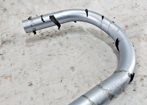 Scott AT-3 Bullhorn MTB Bike Handlebar 25.4mm 290g 1" Rise Silver USA Shipper :) - Picture 7 of 10
