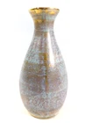 Vintage Stangl Pottery Granada Gold Vase Mid Century MCM #3981 22K Gold 6.5"