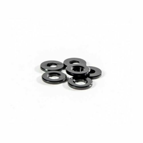 Schelle 1.0mm Ball Studs Washers Black (6pcs) Fits 3mm OD Thread M3 - SCH1211