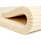 3" Mattress Topper 100% Natural Latex Foam Pure Green Breathable Durable Soft