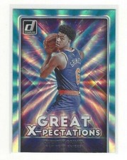 2021-22 PANINI DONRUSS BASKETBALL GREAT X-PECTATIONS HOLO TEAL LASER SINGLES