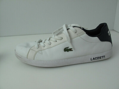Mens Lacoste Shoes GRADUATE Casual Leather Sneakers Size